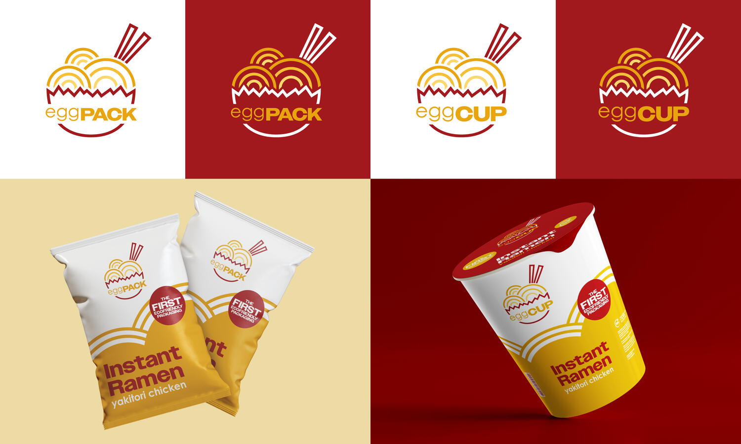 cupNOODLES Product Logos and Concept